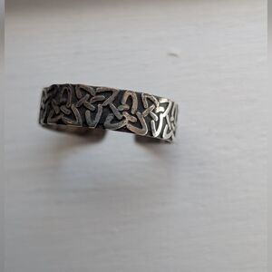 Silver Celtic Knot Toe Ring